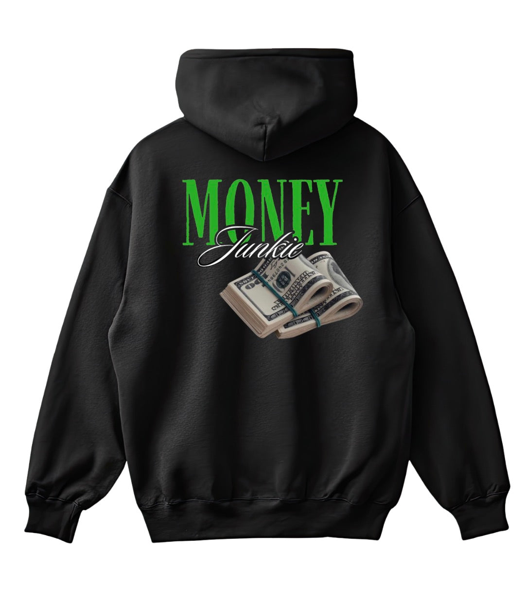 Money Junkie Gildan G185 Adult Heavy Blend 8 oz., 50/50 Hood