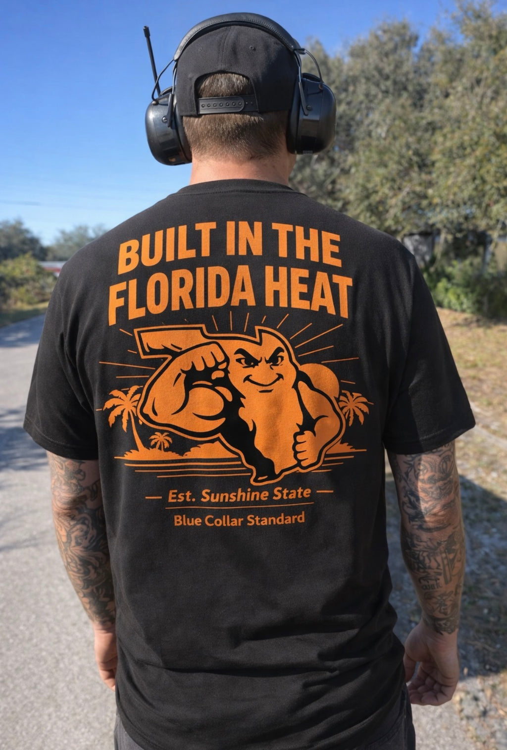 Florida Heat1 Canvas 3001C Unisex Jersey Short-Sleeve T-Shirt